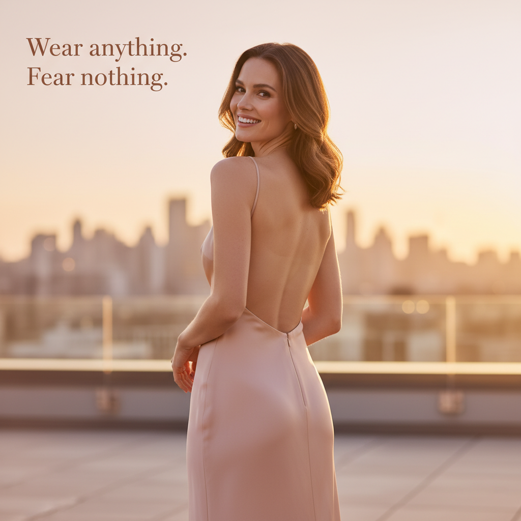 SecretLift™ - Adhesive Silicone Push-Up Bra for Strapless & Backless Outfits (+ FREE Mystery bonus)