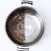 RVS reinigingsschrobber met lange steel