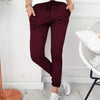 Comfortable casual pants with elastic waistband