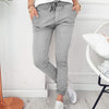 Comfortable casual pants with elastic waistband