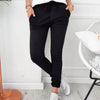 Comfortable casual pants with elastic waistband
