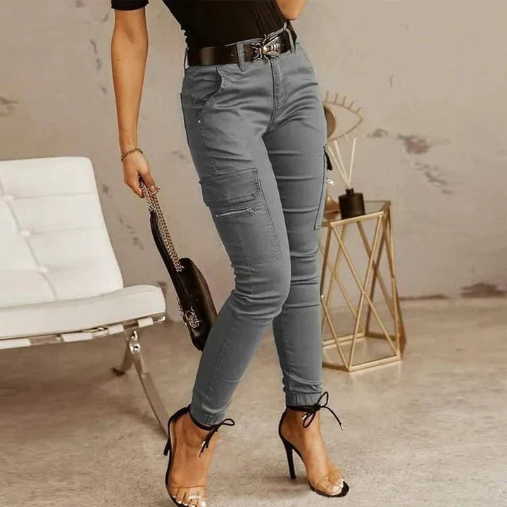 Ladies Cargo Jeans