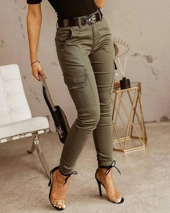 Ladies Cargo Jeans