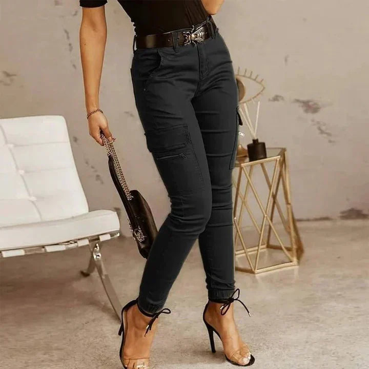 Ladies Cargo Jeans
