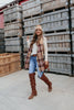 Ladies casual waffle knitted sweater | Soft and comfortable long sleeve pullover for autumn