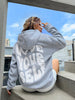 Ladies 'Love Yourself' Graphic Hoodie | Casual oversized long sleeves sweater