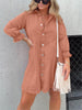 Ladies nail blouse dress | Button closure, long sleeves, casual fit