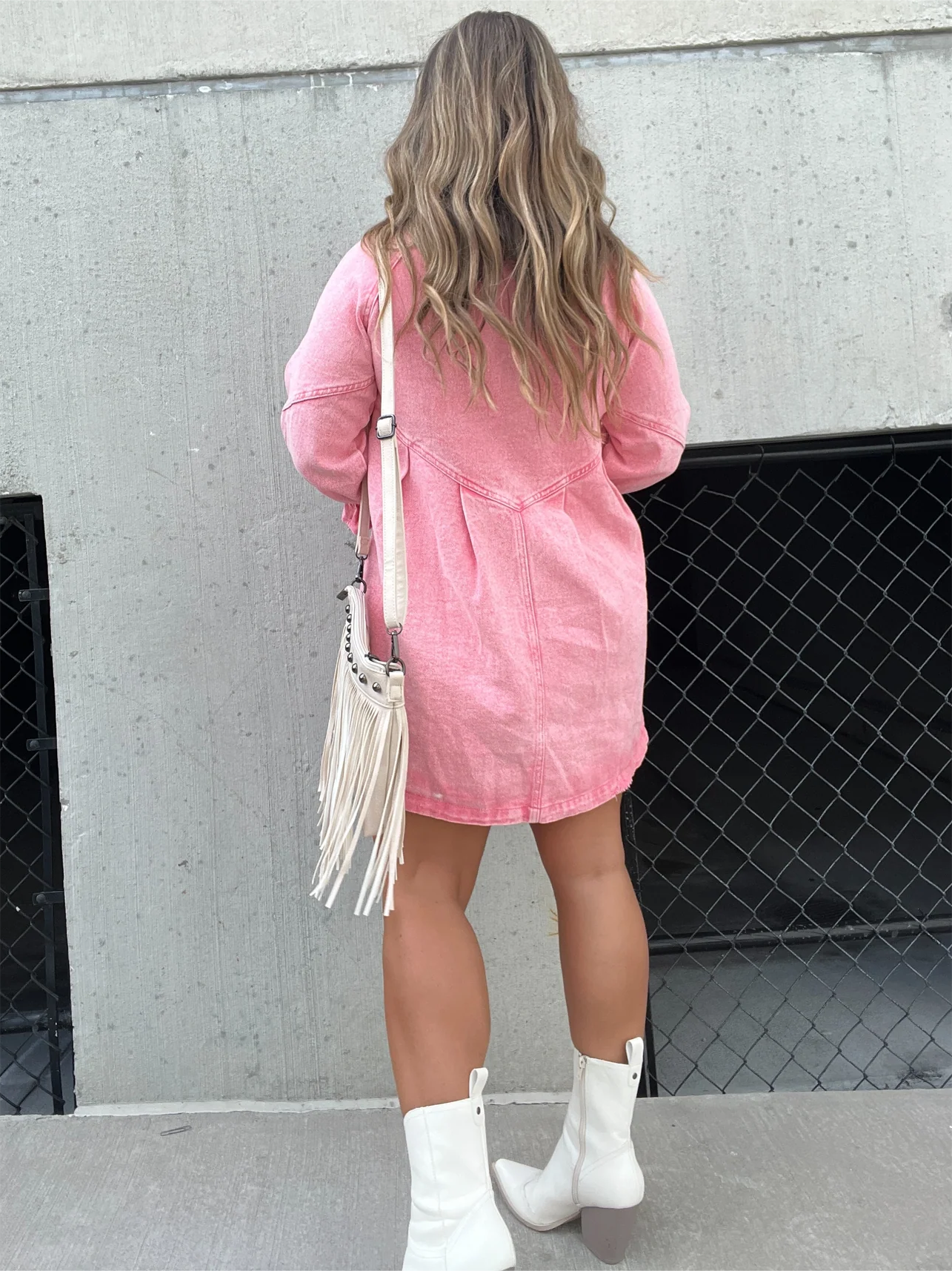 Ladies nail blouse dress | Button closure, long sleeves, casual fit