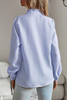 Elegant Long Sleeve White Blouse