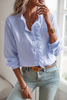 Elegant Long Sleeve White Blouse