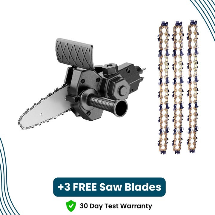 ChainMaster Pro™ - Transform Your Drill Into a Powerful Chainsaw (+ FREE Mystery bonus)