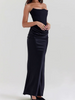 Elegant evening dress with corset - Timeless refinement