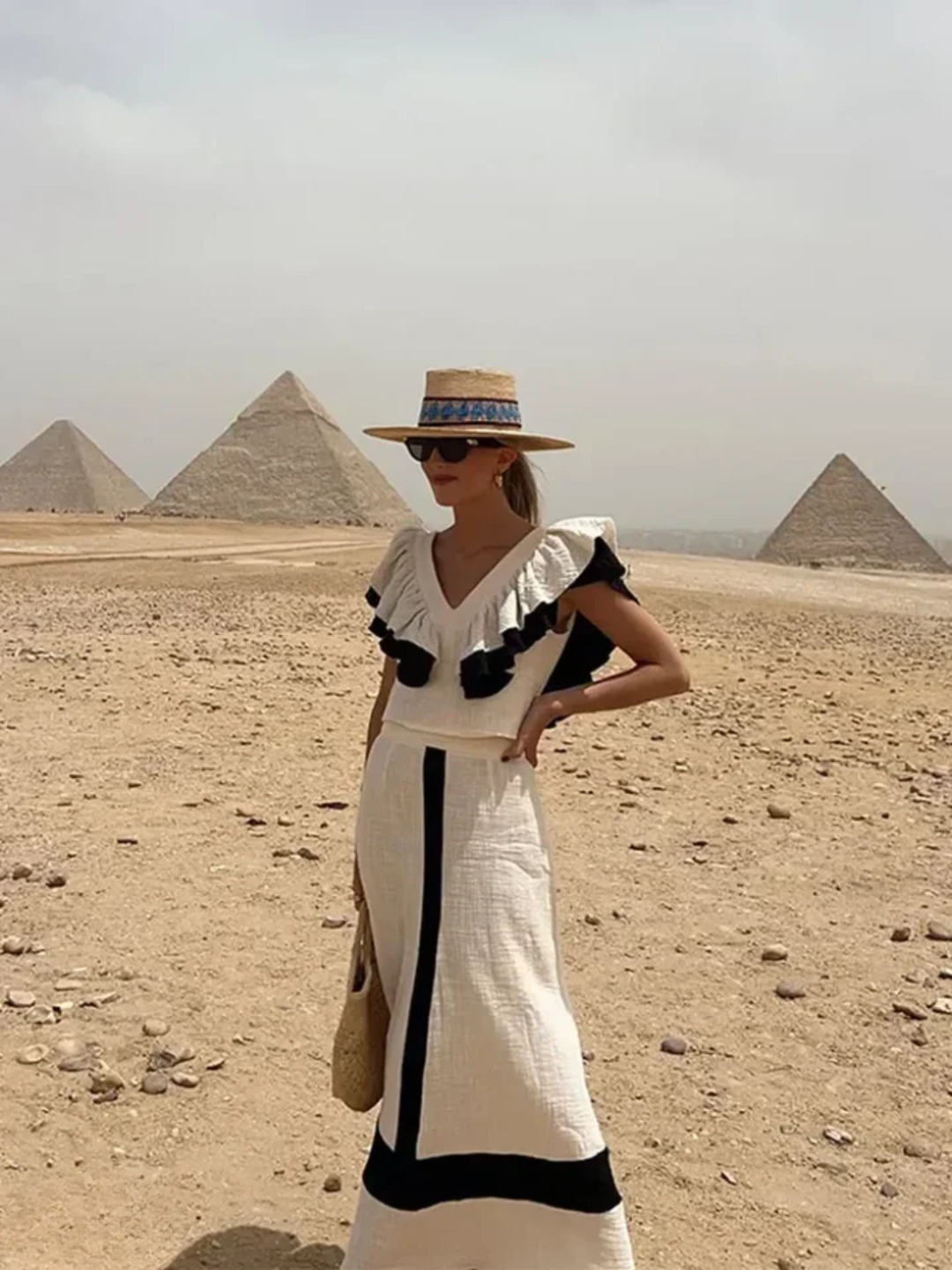 Elegant two -part set for effortless style