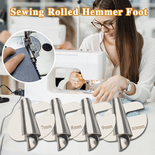 SewPro Elite™ - Precision Rolled Hemmer Foot Set for Flawless Professional Edges (+ FREE Mystery bonus)
