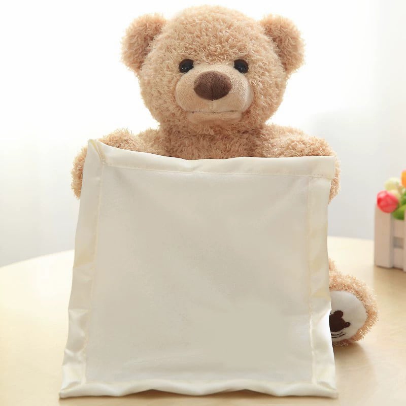 PeekaBear™ - The Cuddly Friend That Plays Peek-A-Boo With You
