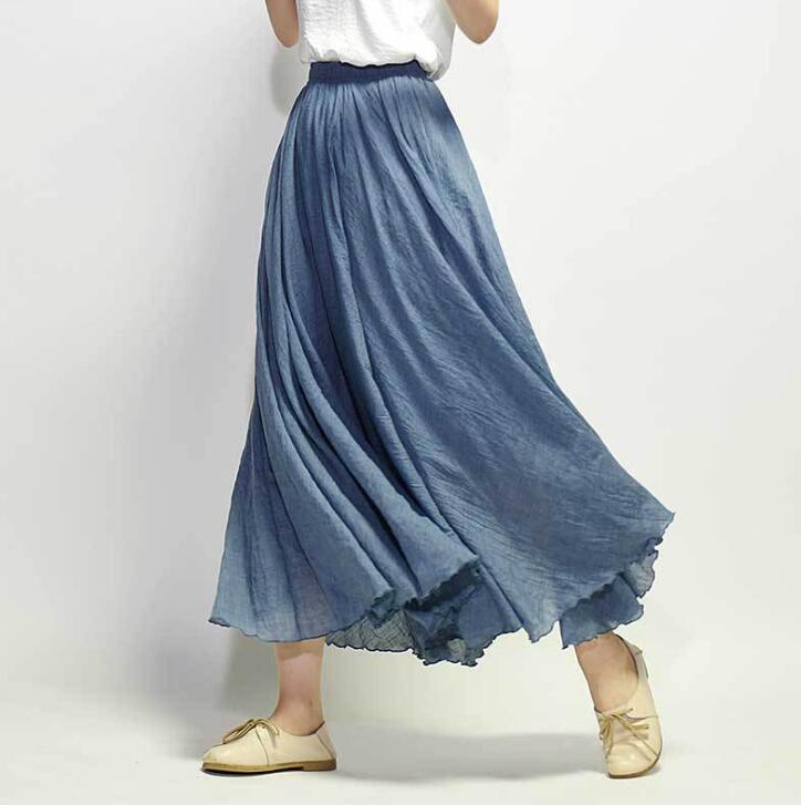 Flowy Maxi Skirt - Lightweight, Elegant, Effortless Style