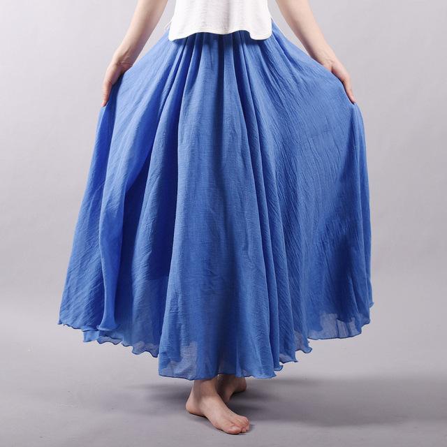 Flowy Maxi Skirt - Lightweight, Elegant, Effortless Style