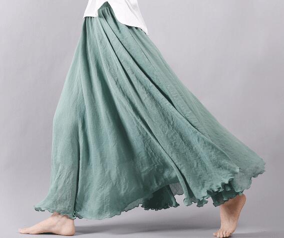 Flowy Maxi Skirt - Lightweight, Elegant, Effortless Style