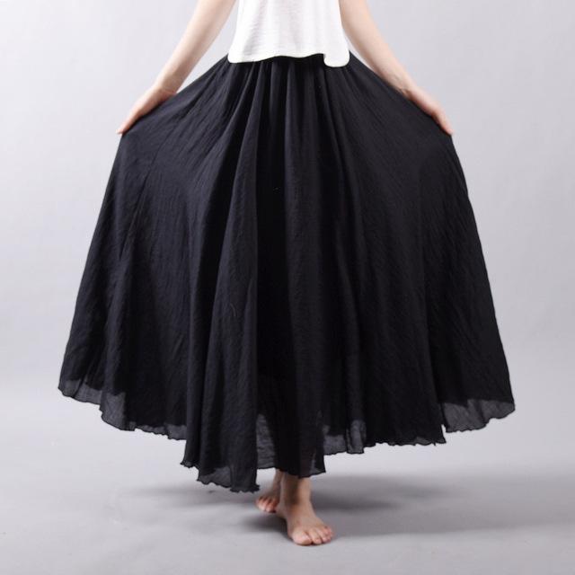 Flowy Maxi Skirt - Lightweight, Elegant, Effortless Style