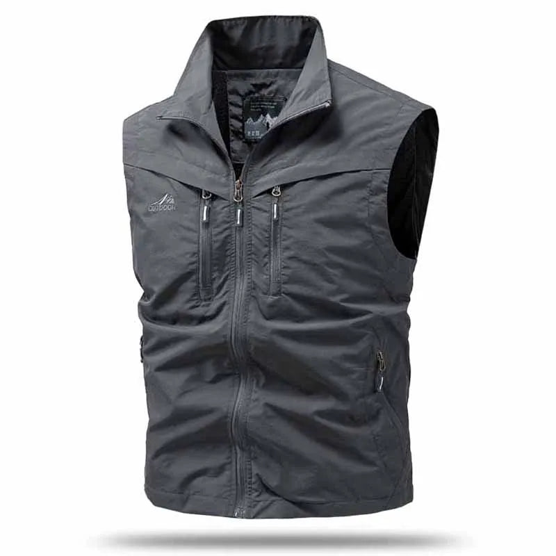 Heren Bodywarmer | Straight | Ritssluiting | Zomer