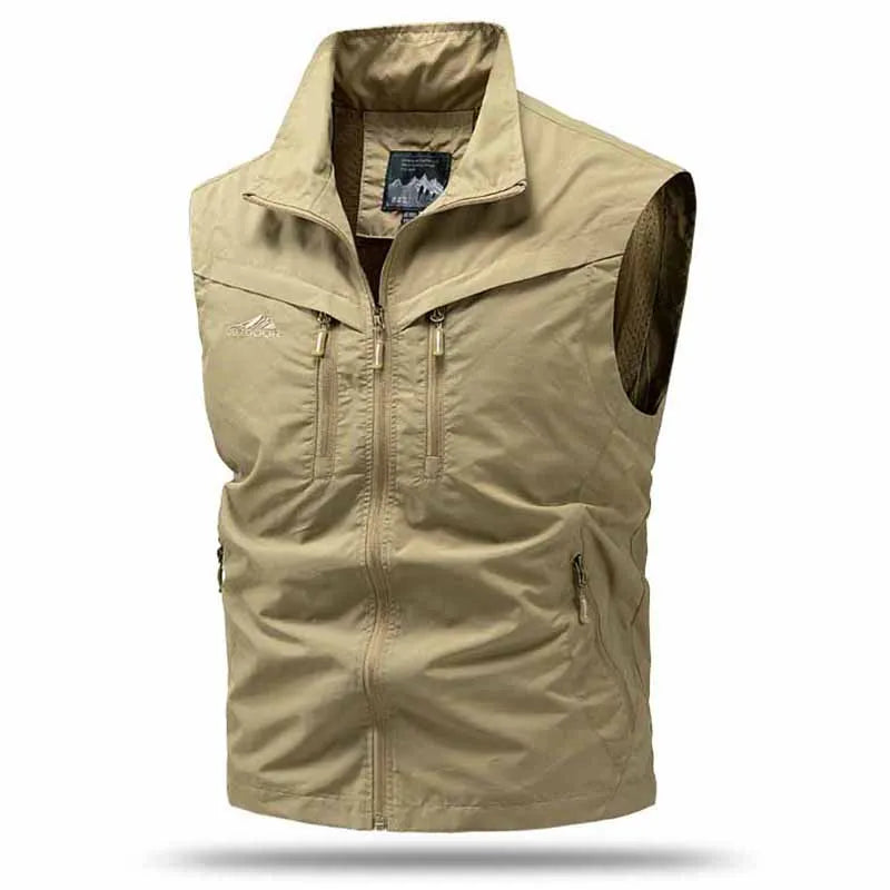 Heren Bodywarmer | Straight | Ritssluiting | Zomer