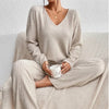 Ribbed 2-piece set-style and comfort in one