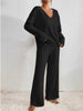 Ribbed 2-piece set-style and comfort in one