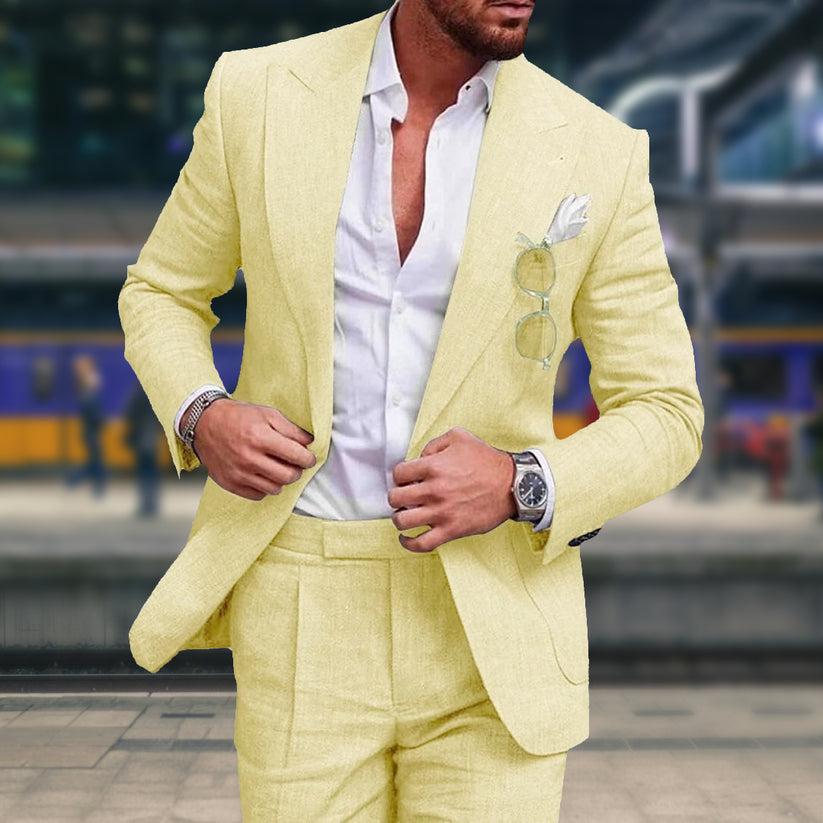 Variant image for Hilmar Slim Fit Suit - Premium Comfort & Timeless Style for Men-12