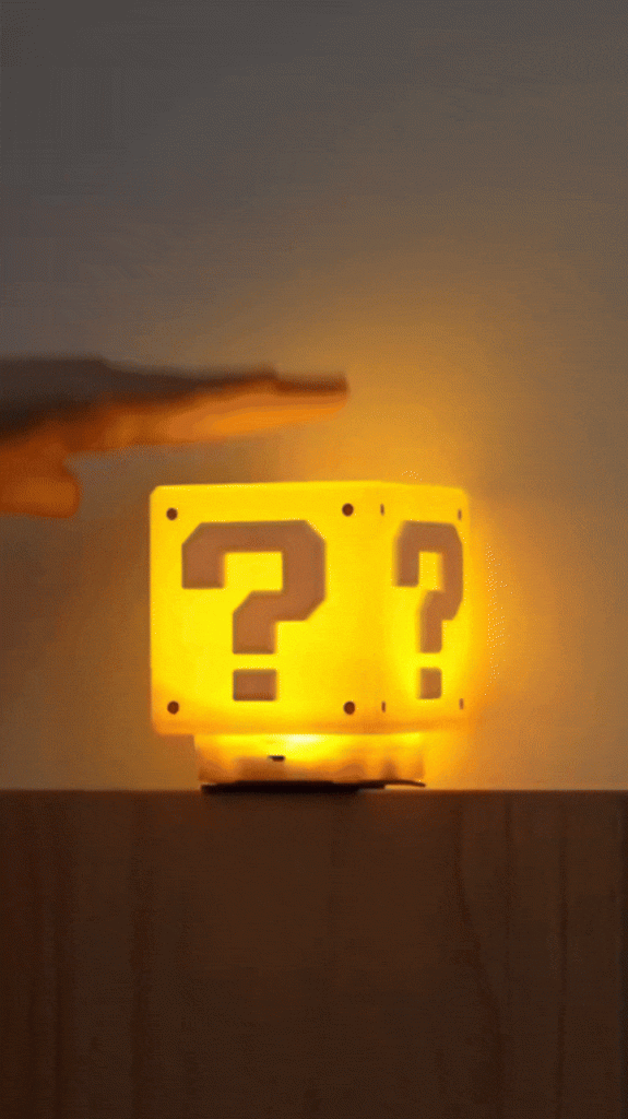 Mini Question Block Night Lamp