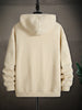 Men's Fleece Half Rits Hoodie | Warm casual pullover with hood