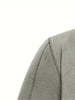 Men Half Rits Fleece Pullover | Warm long sleeves casual sweater