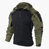 Men's Tactical Half-Zip Hoodie | Lightweight combat style hoodie with adjustable hood