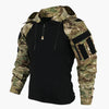 Men's Tactical Half-Zip Hoodie | Lightweight combat style hoodie with adjustable hood