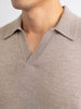 Herensweater with classic V-neck Polo | Refined casual style