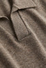 Herensweater with classic V-neck Polo | Refined casual style