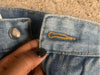 High -Waisted Jeans with wide legs - Vintage Wash Streetwear