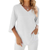 Anna | V-neck blouse