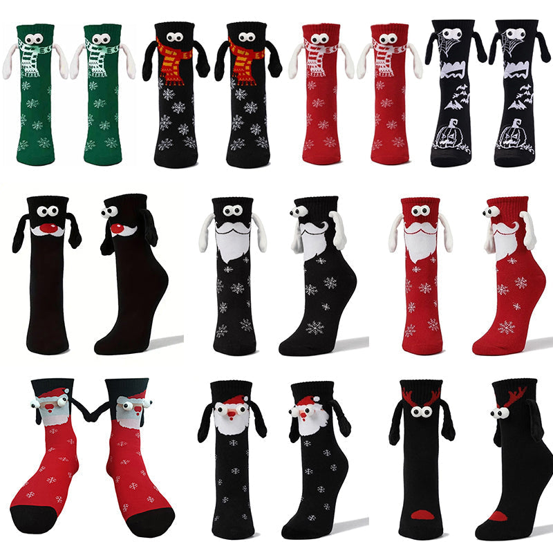 JollyGrip™ – Christmas Socks That Actually Hold Hands