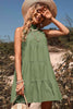 Sleeveless layered ladies dress