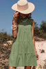 Sleeveless layered ladies dress