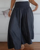 Saab Wide-Leg Pants with Elastic Waist