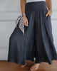 Saab Wide-Leg Pants with Elastic Waist
