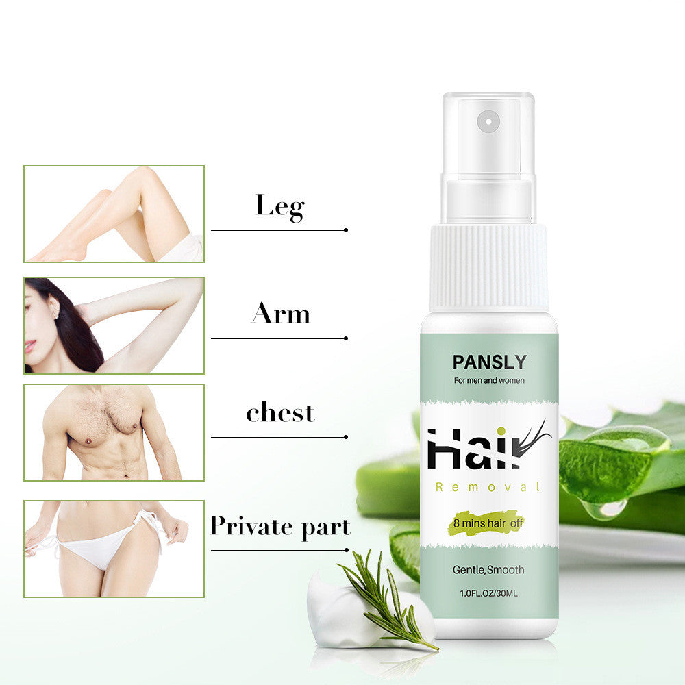 NaturiaGlow™ - Pain-Free Hair Removal Spray for Smooth, Bump-Free Skin