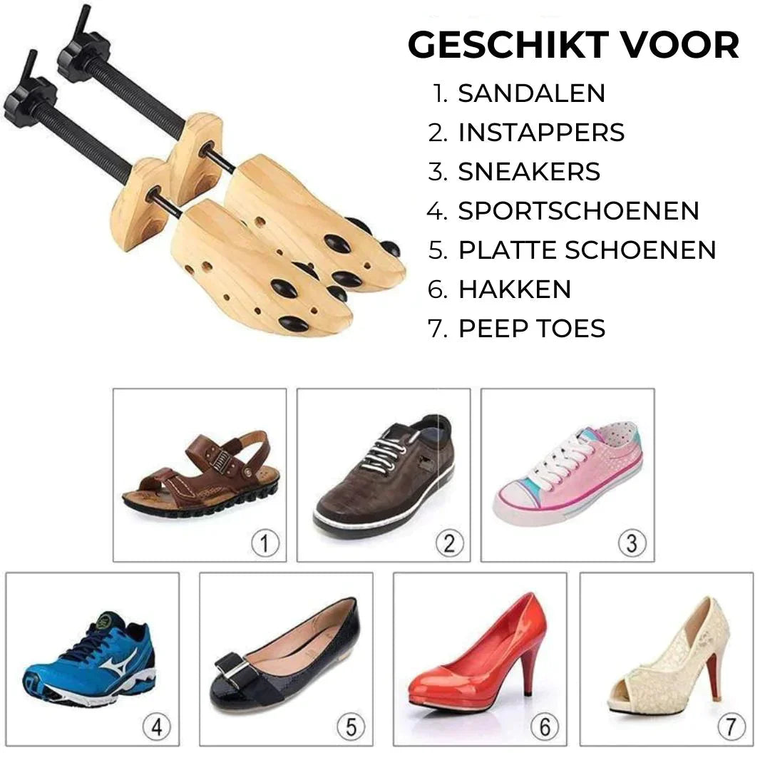 Luxury Shoe Stretcher - Wear Your Shoes Without Pain