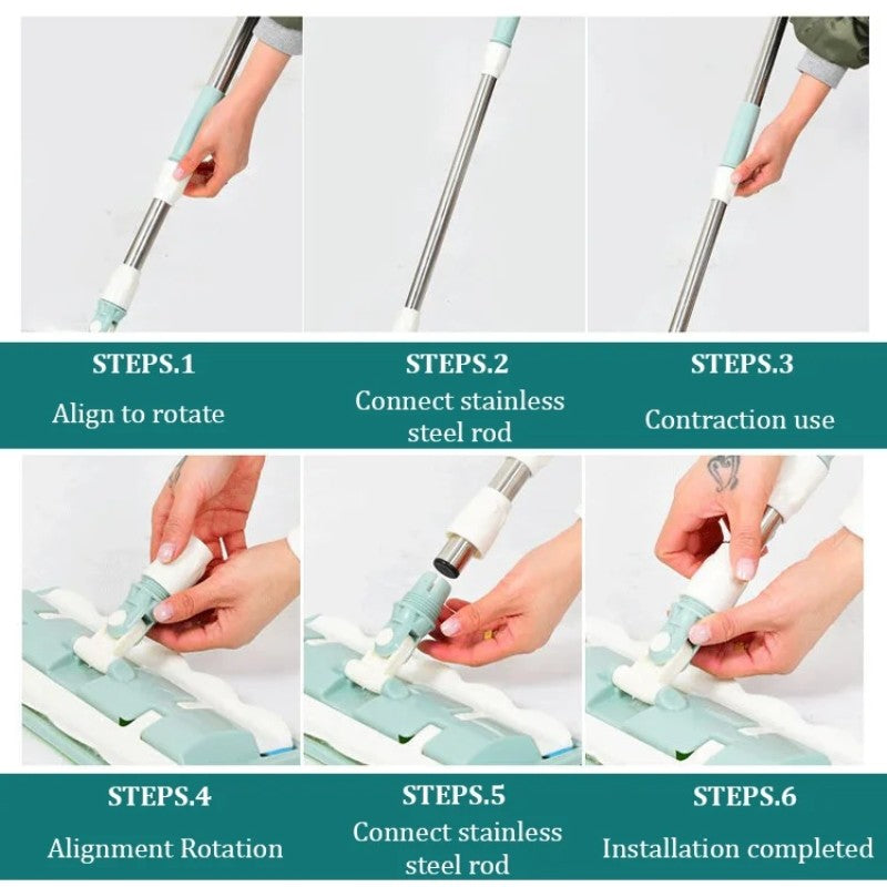 FloorMaster™ - Turn Floor Cleaning Into a 30-Second Breeze (+2 FREE Rags)