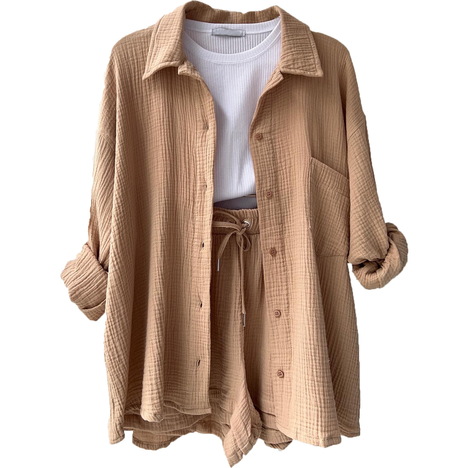 Two -part versatile set for effortless style and comfort