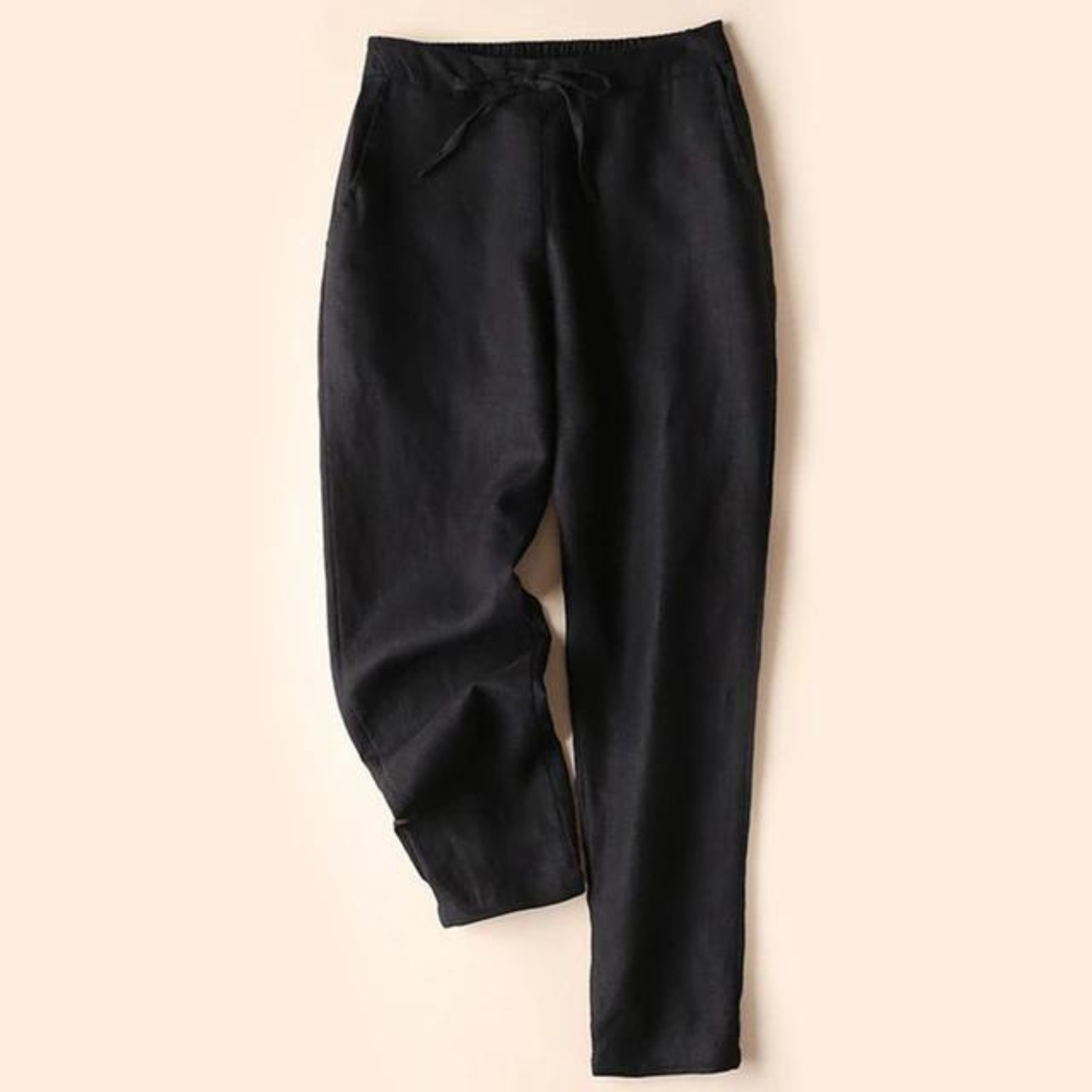 Women's cotton-linen pants