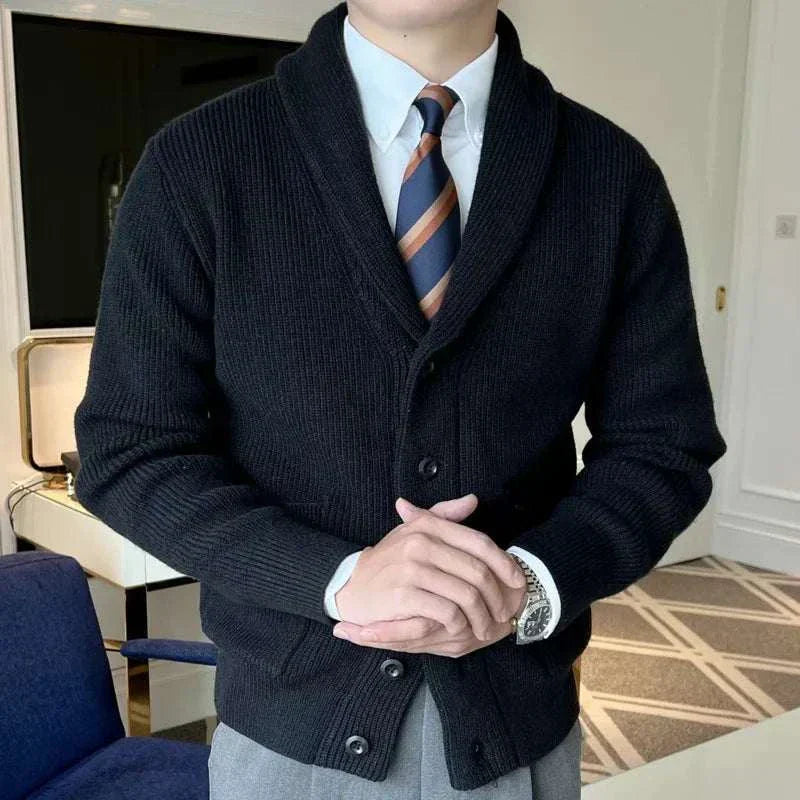 Warm autumn vest for men