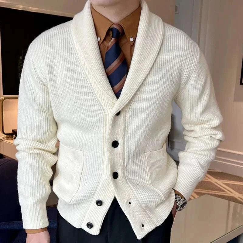 Warm autumn vest for men