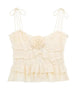Xiomara - Top with ruffles and Rozendetail